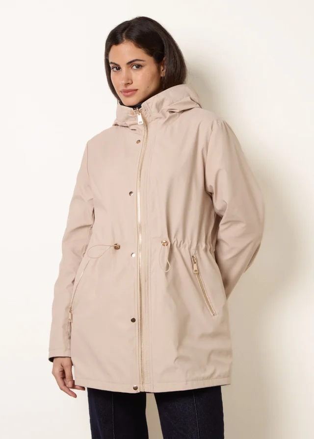 Blue Vanilla Navy Reversible Raincoat