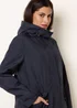 Blue Vanilla Navy Reversible Raincoat - L Image 5