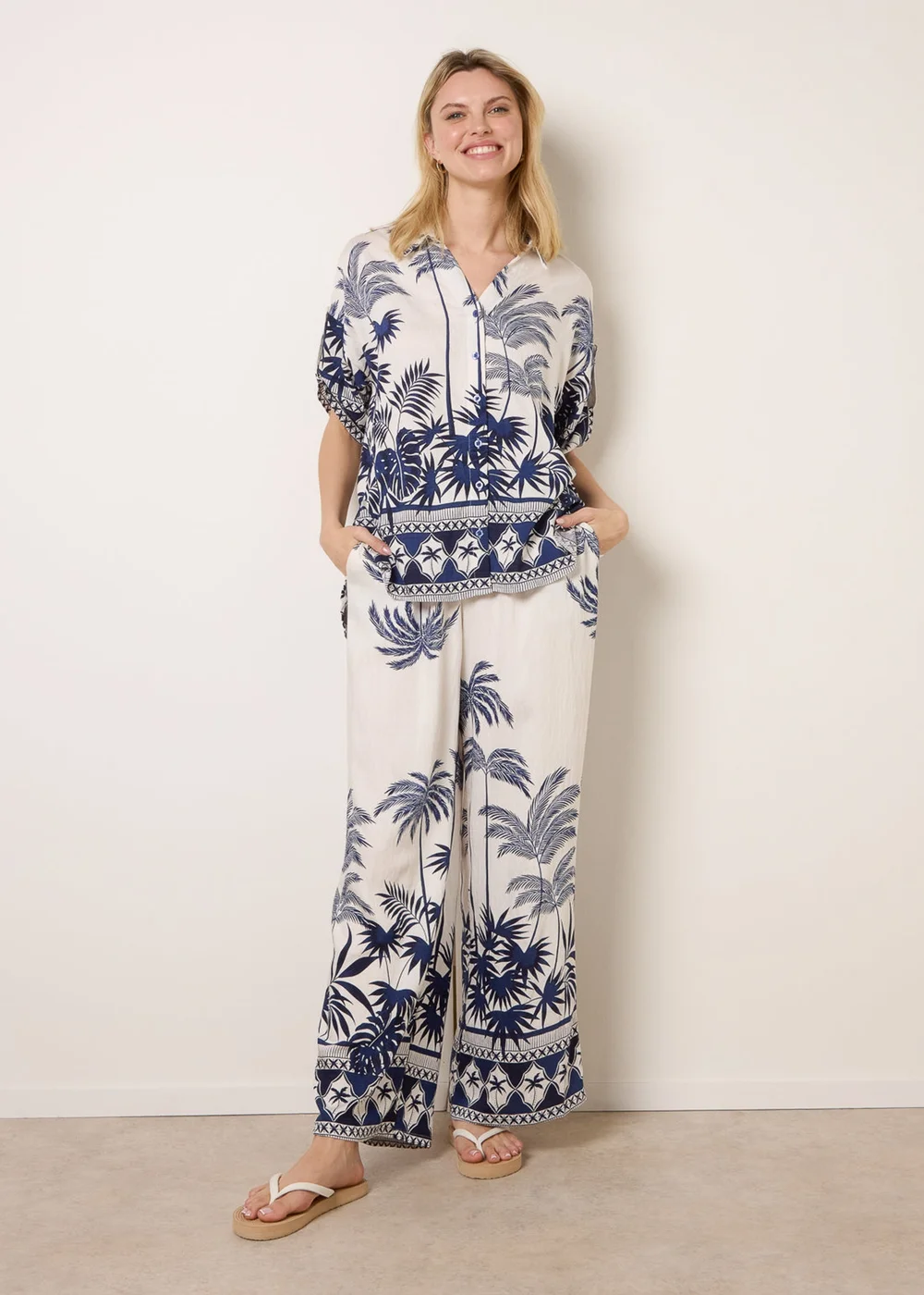 Blue Vanilla Blue Palm Tree Set - S/M Image 1