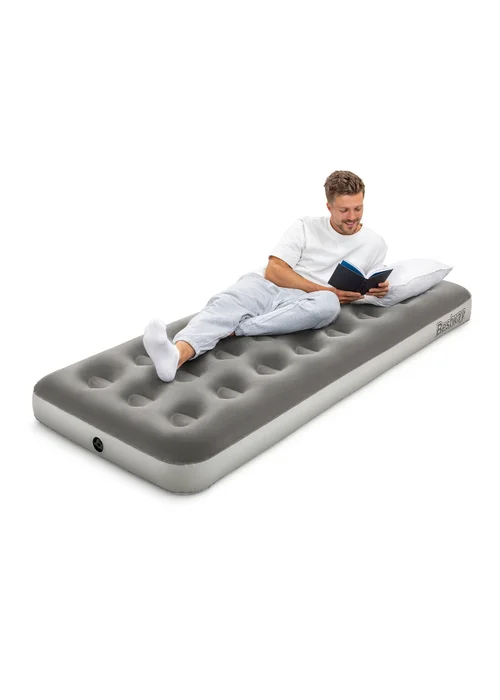 Bestway Premium Single Airbed With Cordless Battery Pump - One Size Image 6