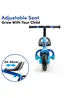 Xootz Switch Rider 5 in 1 Folding Balance Trike Blue - One Size Image 4