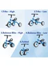 Xootz Switch Rider 5 in 1 Folding Balance Trike Blue - One Size Image 3