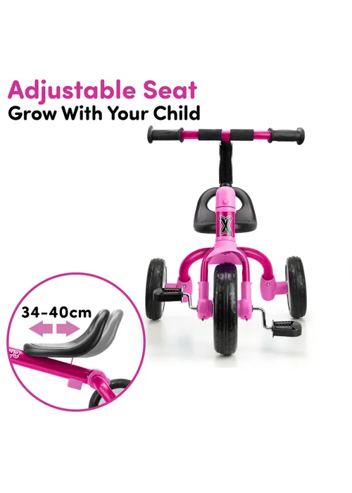 Xootz Switch Rider 5 in 1 Folding Balance Trike Pink - One Size Image 4