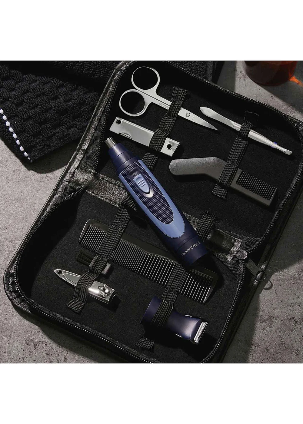 Remington Black Travel Kit 13 Piece Grooming Set Travel Kit - One Size Image 6