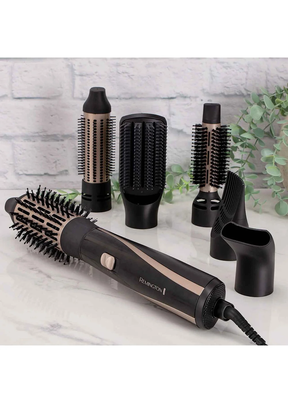 Remington Black Dry & Style 1200W Airstyler Black - One Size Image 4