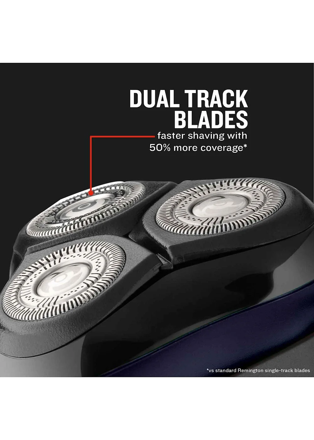 Remington Black R4 Style Series Rotary Shaver - One Size Image 5