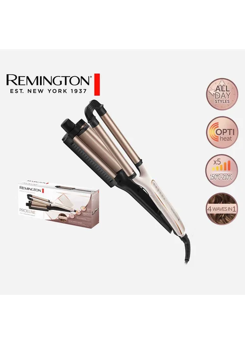 Remington Cream Proluxe 4 In 1 Adjustable Waver - One Size Image 2