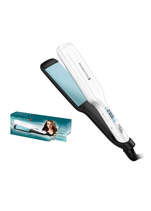 Remington White Shine Therapy Wide Plate Straightener - One Size Image 1