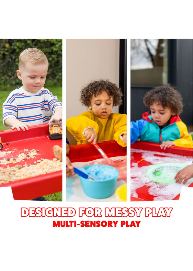 Toyrific Play Tray Activity Table Red