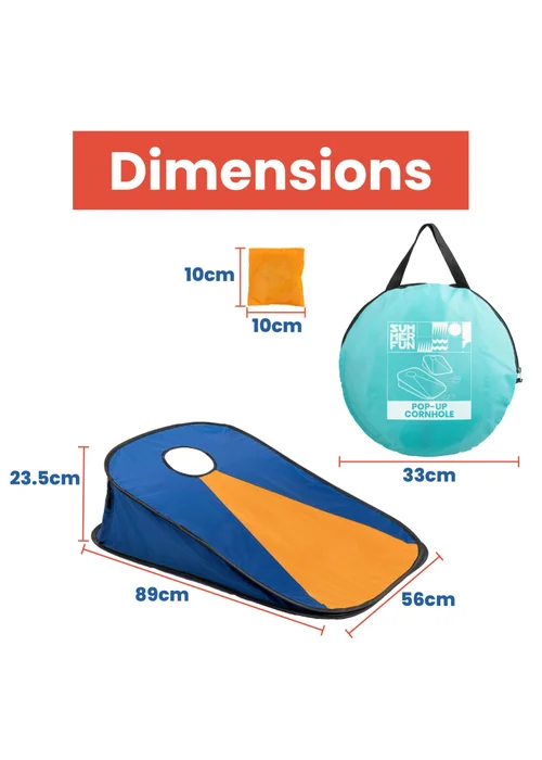 Toyrific Pop Up Cornhole - One Size Image 6