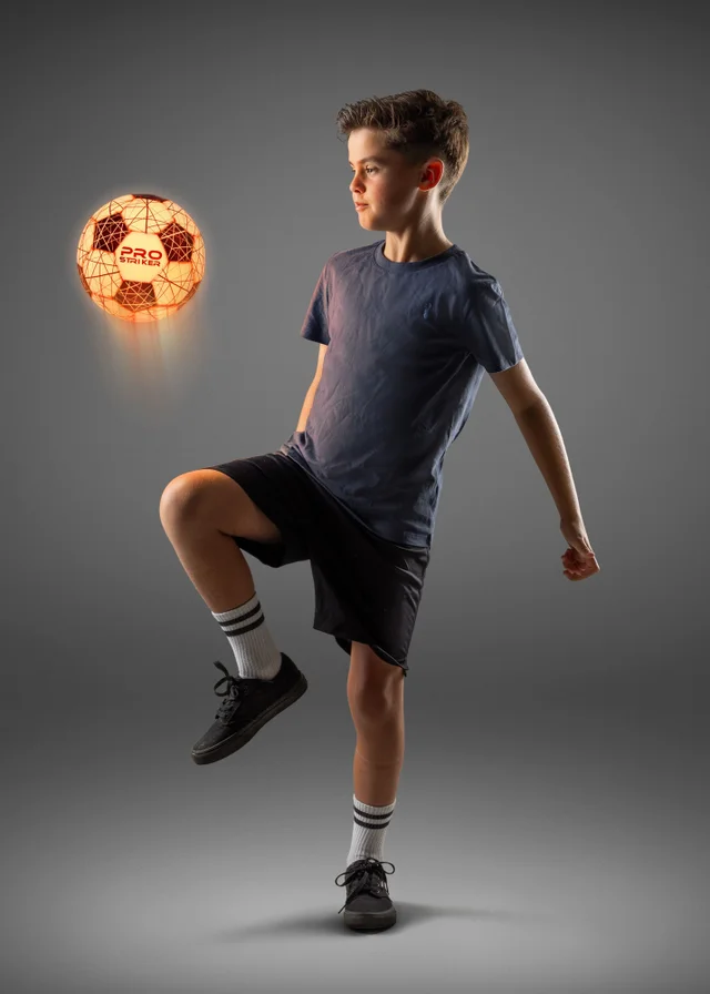 Toyrific Pro Striker Glow Ball Size 5 Orange