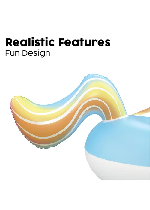 Bestway Fantasy Unicorn Kids Ride On Pool Float - One Size Image 5