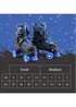 Xootz Semi Soft Jet Skates, Kids Adjustable Roller Skates, Blue Quad Skates with PVC Wheels - M Image 6