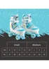 Xootz Semi Soft Bubblegum Skates, Kids Adjustable Roller Skates, Glitter Print Quad Skates with PVC Wheels - M Image 6