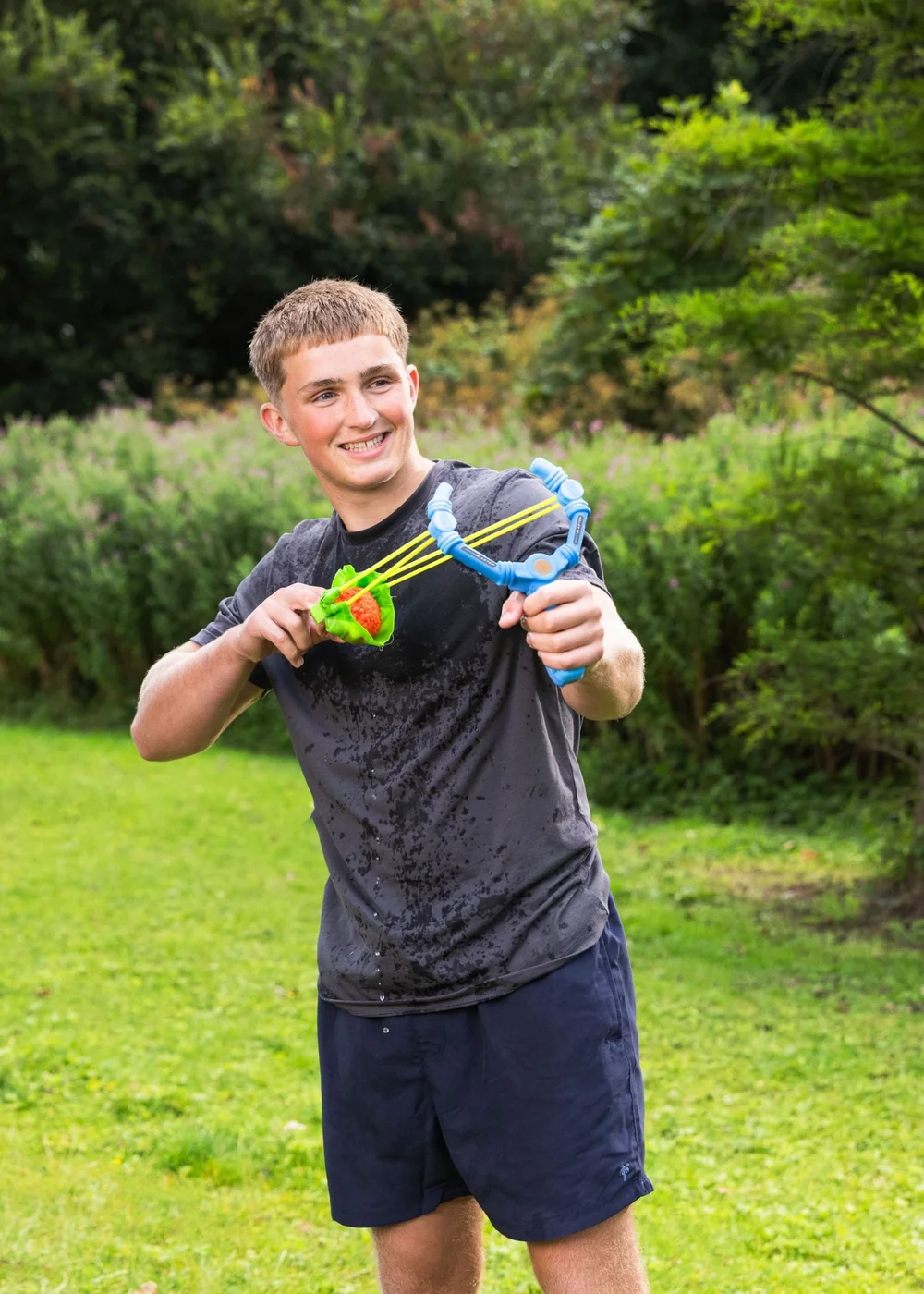 Toyrific Aqua Blaster Slinger, Water Slingshot Toy, Water Play for Kids - One Size Image 1