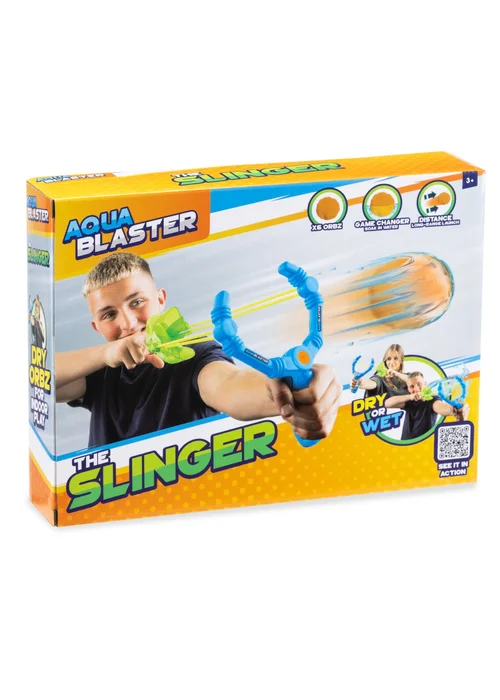 Toyrific Aqua Blaster Slinger, Water Slingshot Toy, Water Play for Kids - One Size Image 6
