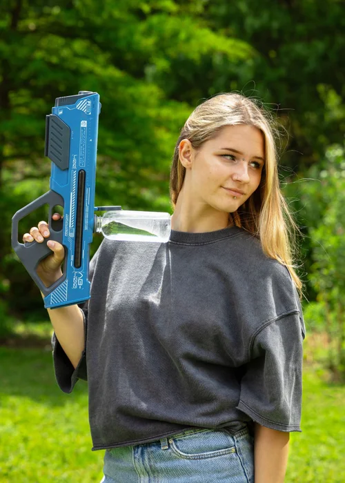 Toyrific Aqua Blaster AB-400 40cm Electric Water Gun Blue - One Size Image 1