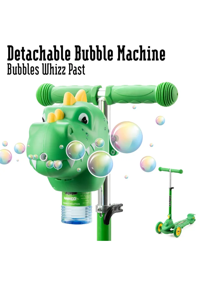 Xootz Dinosaur Bubble Go Tri-Scooter