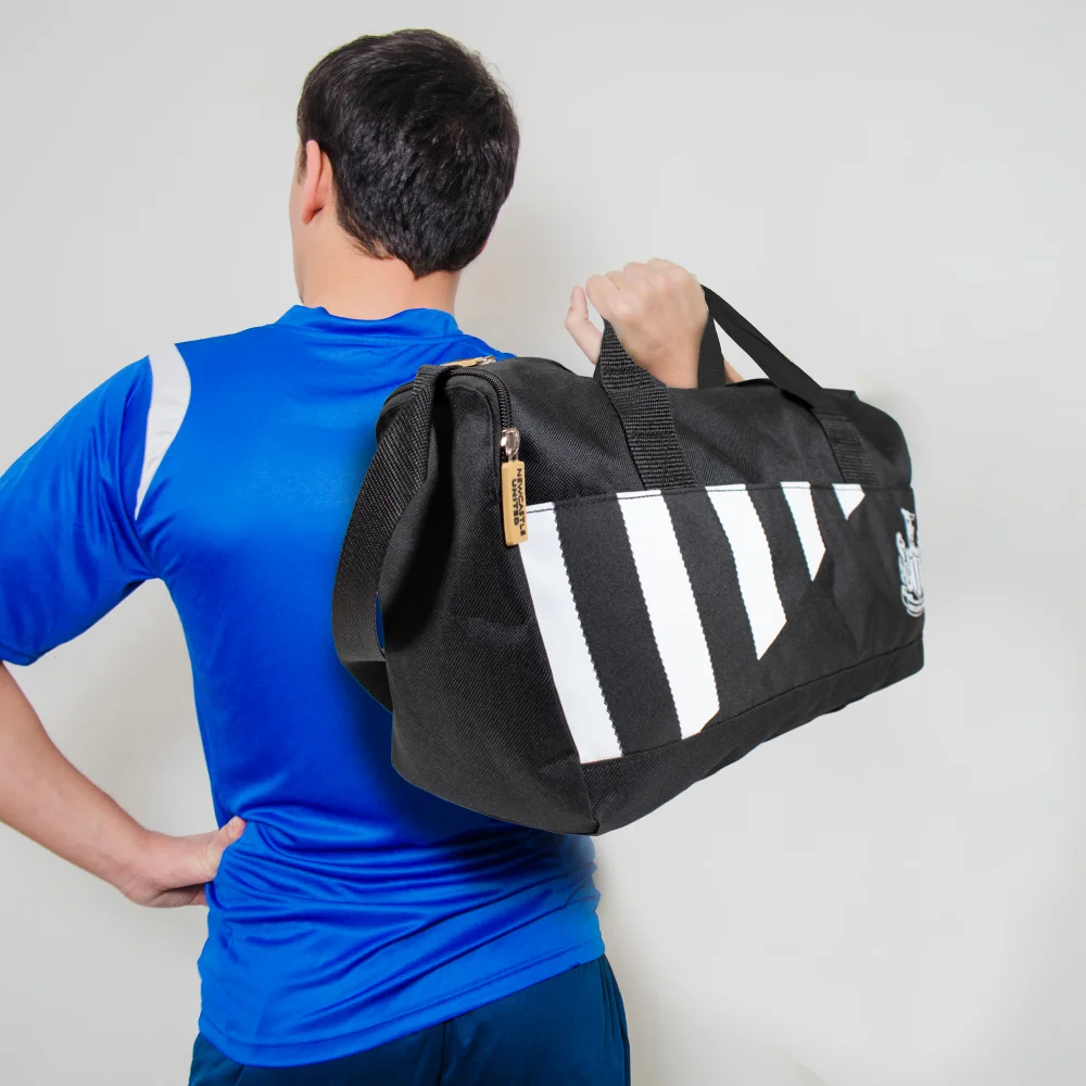 Hy-Pro Newcastle Untied FC Black & White Duffel Bag - One Size Image 6