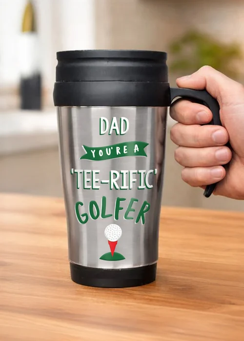 Personalised Memento Company Football Travel Mug - One Size Image 3