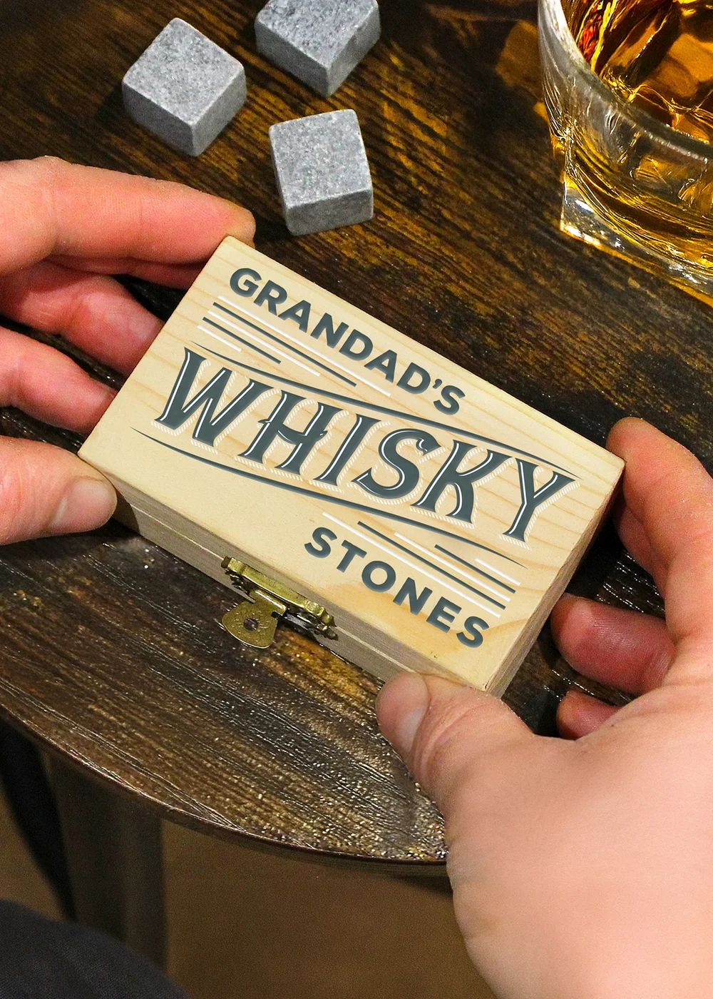 Personalised Memento Company Whisky Stones - One Size Image 3
