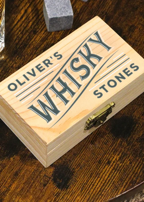 Personalised Memento Company Whisky Stones - One Size Image 2