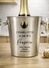Personalised Memento Company Flutes Stainless Steel Ice Bucket - One Size Image 1