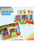 Outsunny Multicoloured Bouncy Castle With Fun Features, Blower, For Ages 3-8 Years - One Size Image 4