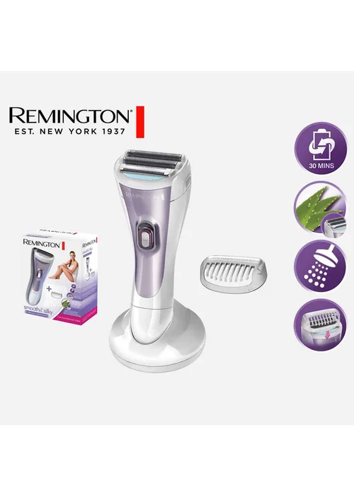 Remington White Cordless Wet & Dry Female Shaver - One Size Image 2