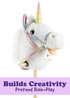 Toyrific Unicorn Hobby Horse - One Size Image 2