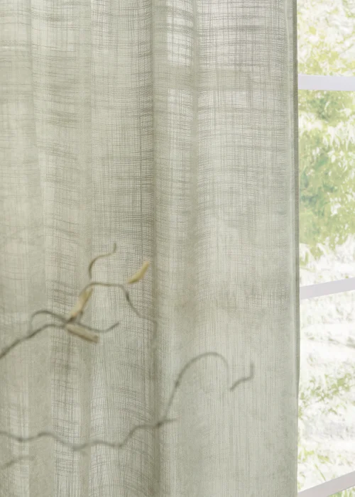 Yard Cirrus Woven Eucalyptus Sheer Panel - S Image 3