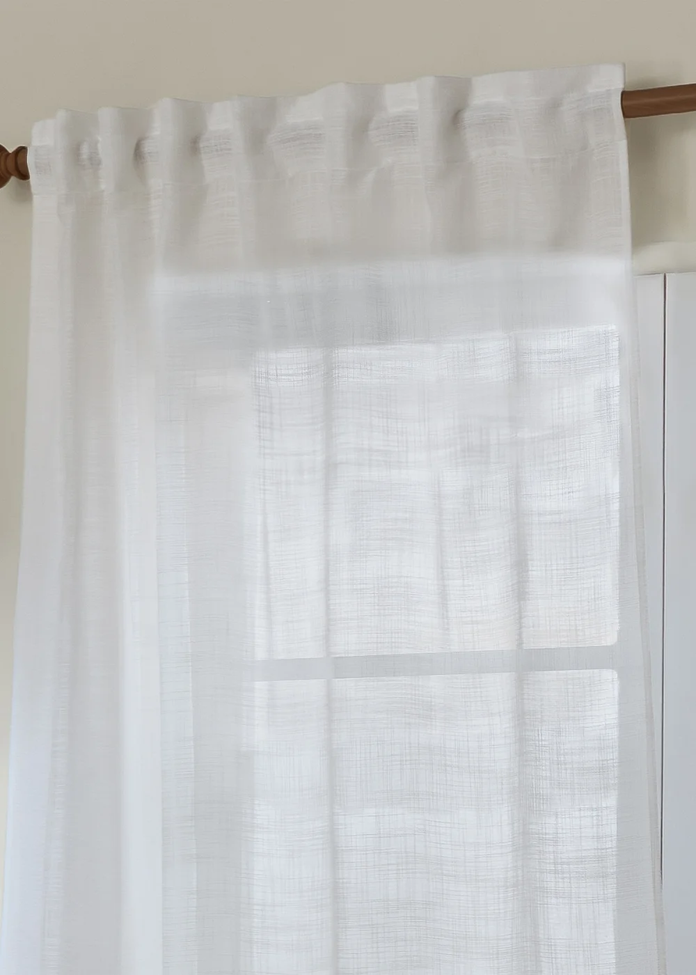 Yard Cirrus Woven Snow Sheer Panel - S Image 3