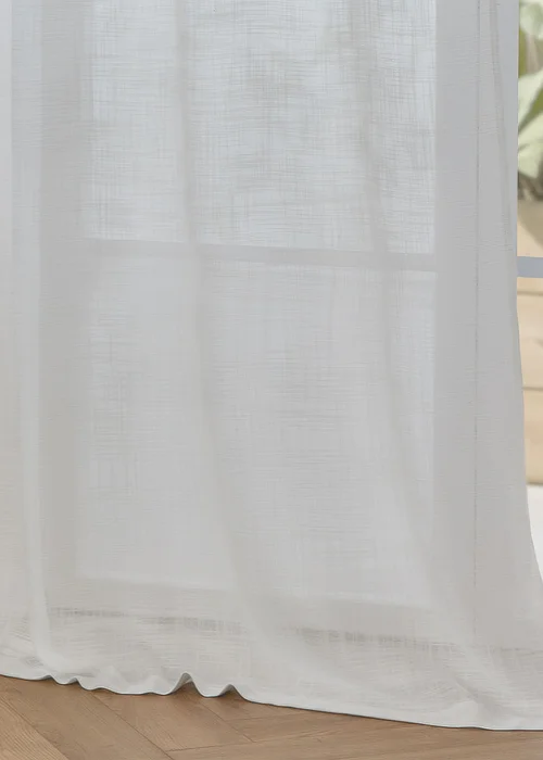 Yard Cirrus Woven Snow Sheer Panel - S Image 4