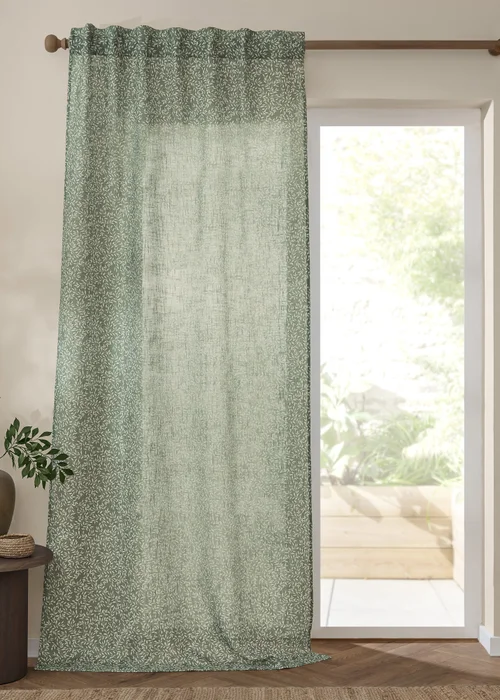 Yard Perrie Leaf Sheer Forest Woven Panel - S Image 2