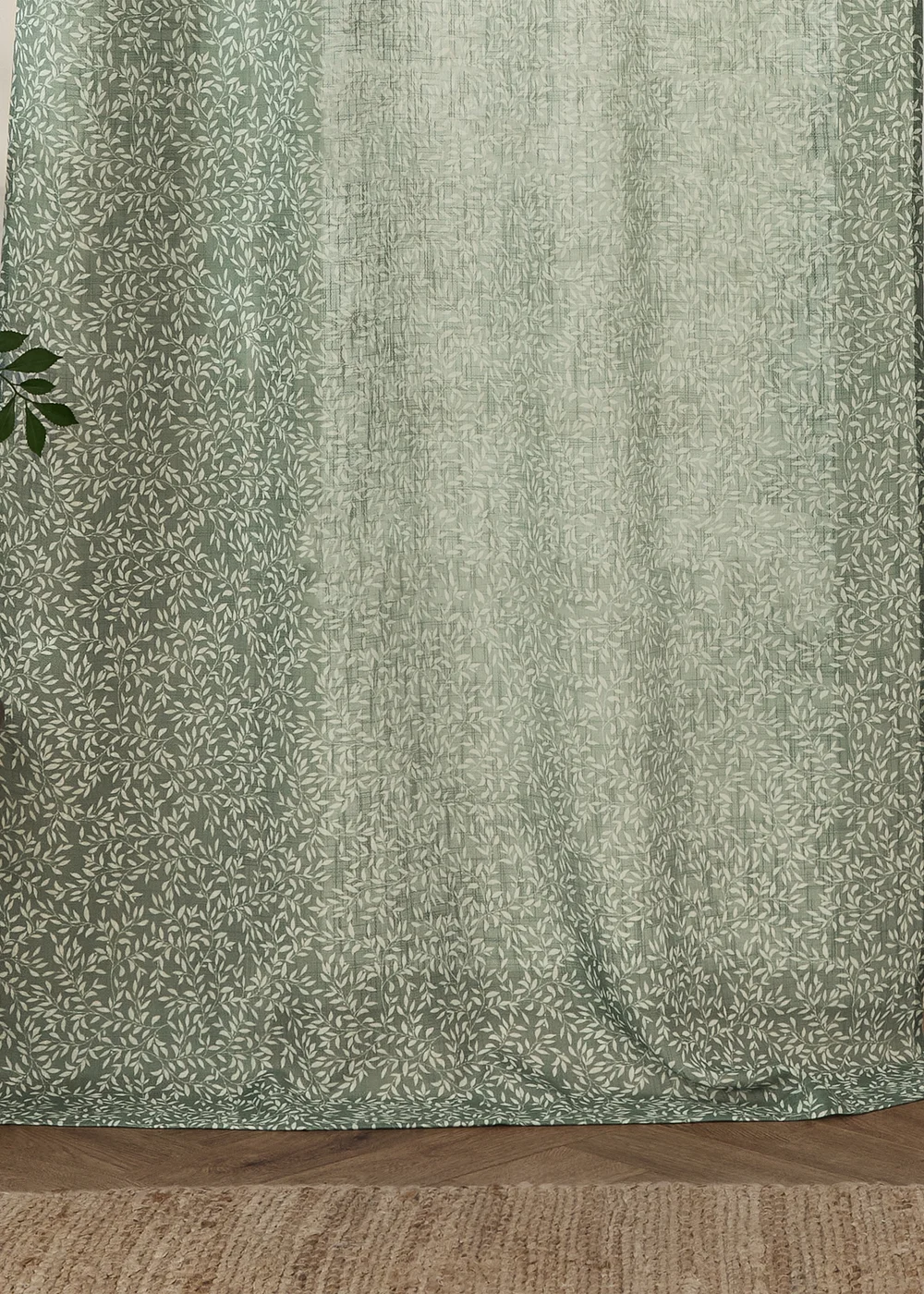 Yard Perrie Leaf Sheer Forest Woven Panel - S Image 4