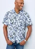 Cotton Traders Iced Aqua Guinness Short Sleeve Soft Touch Print Shirt - 2XL Image 2