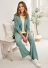 Cotton Traders Light Sage Textured Jersey Cardigan - 12 Image 1