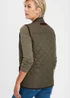 Cotton Traders Light Moss Quilted Gilet - S Image 4