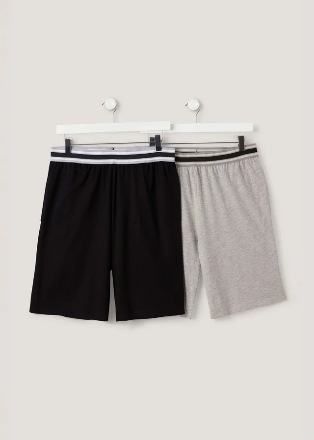Cotton Traders Multi 2 Pack Jersey Pj Shorts
