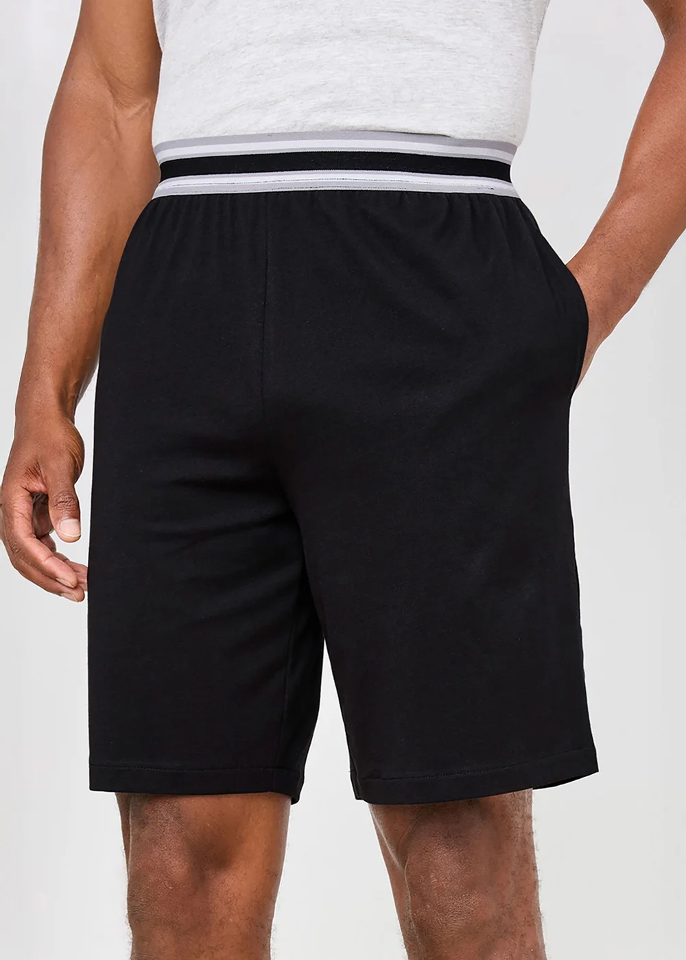Cotton Traders Multi 2 Pack Jersey Pj Shorts - 3XL Image 4