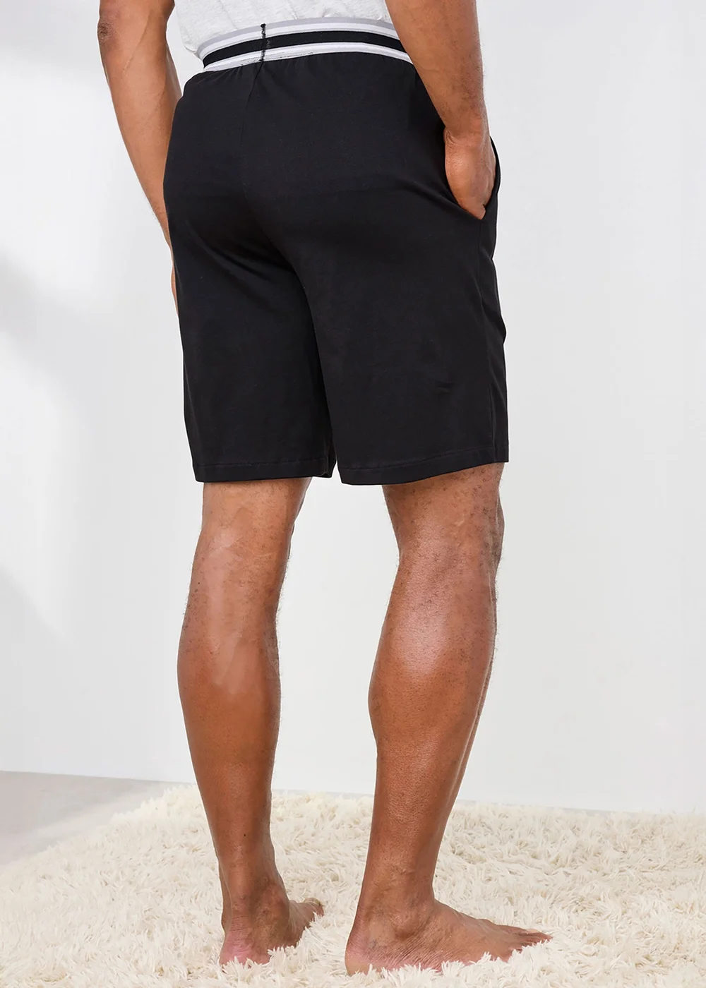 Cotton Traders Multi 2 Pack Jersey Pj Shorts - 3XL Image 3