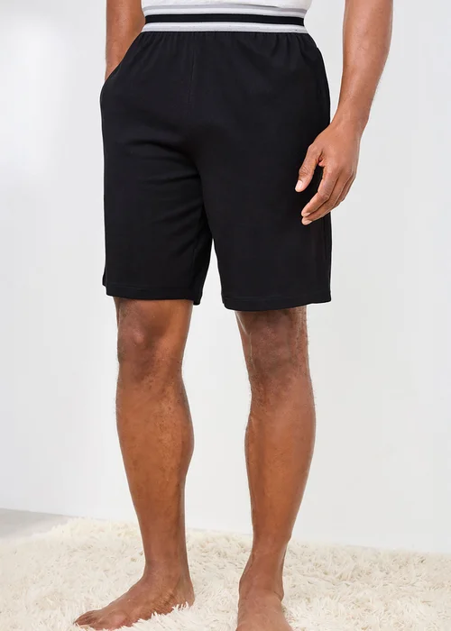 Cotton Traders Multi 2 Pack Jersey Pj Shorts - 3XL Image 2