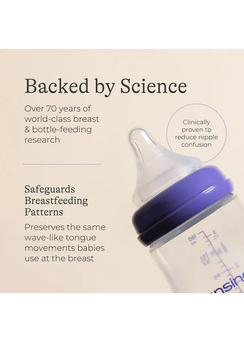 Lansinoh Feeding Bottle 160ml 2 Pack - One Size Image 4