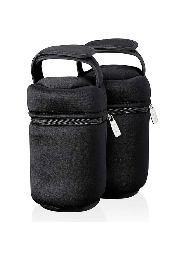 Tommee Tippee Close to Nature Insulated Bottle Bag x2
