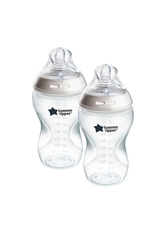 Tommee Tippee Natural Start Feeding Bottle 340ml 2 Pack