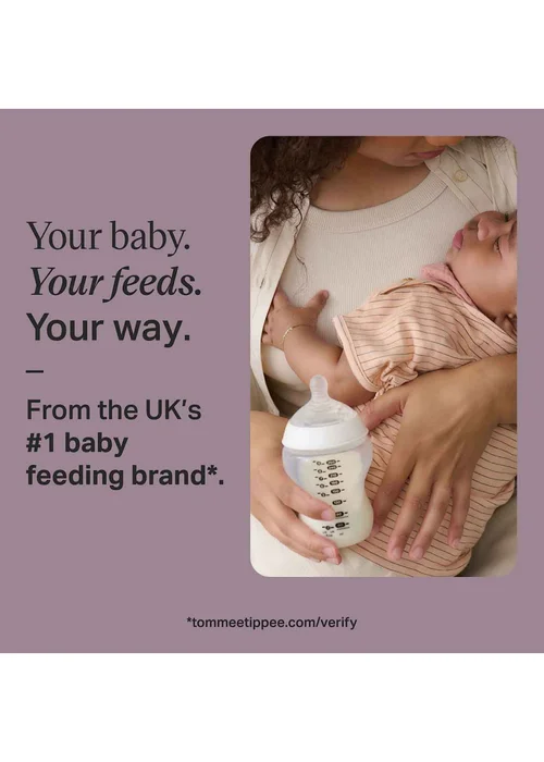 Tommee Tippee Natural Start Feeding Bottle 340ml 2 Pack - One Size Image 3