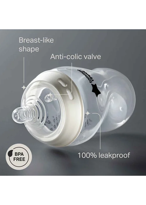 Tommee Tippee Natural Start Feeding Bottle 340ml 2 Pack - One Size Image 4