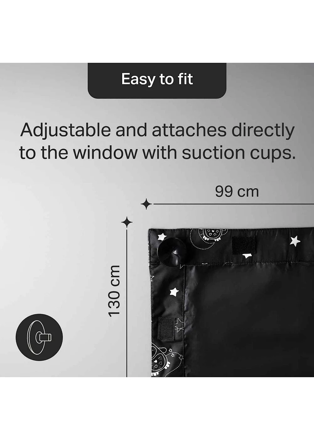 Tommee Tippee Portable Blackout Blind- Regular Size - One Size Image 4