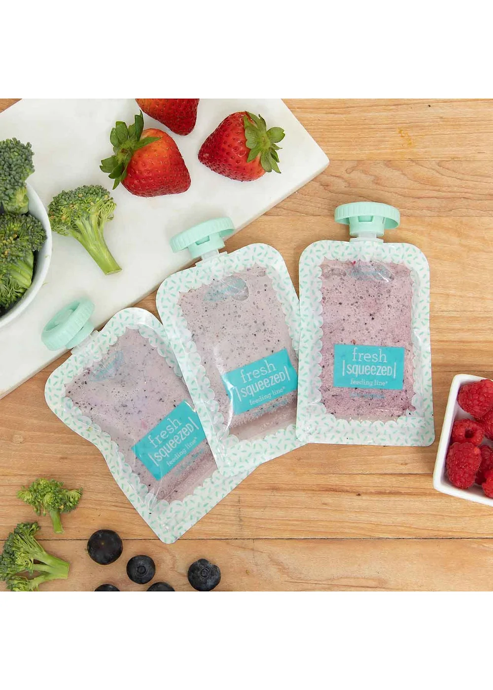 Infantino 25 Pack Squeeze Pouches - One Size Image 3