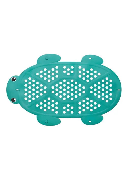 Infantino 2 in 1 Bath Mat & Basket Turtle - One Size Image 1